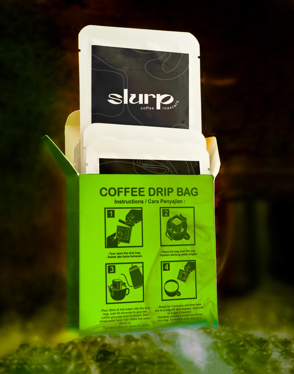 Photo #16: Slurp - a coffee showroom in Kyiv. - Logo design and brand creation at Rocketmen Agency branding studio