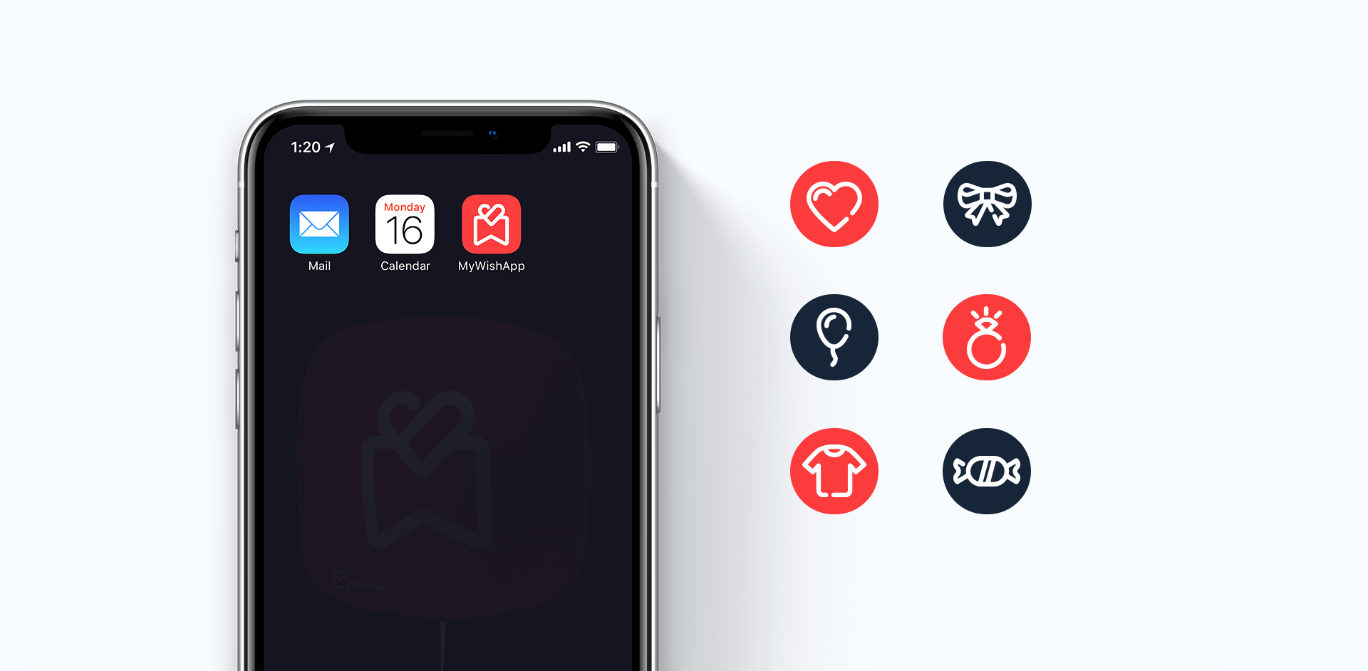 Photo #2: MyWishApp - Logo design and brand creation at Rocketmen Agency branding studio