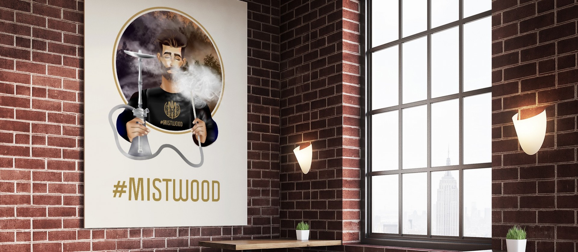 Photo #4: Mistwood - Logo design and brand creation at Rocketmen Agency branding studio