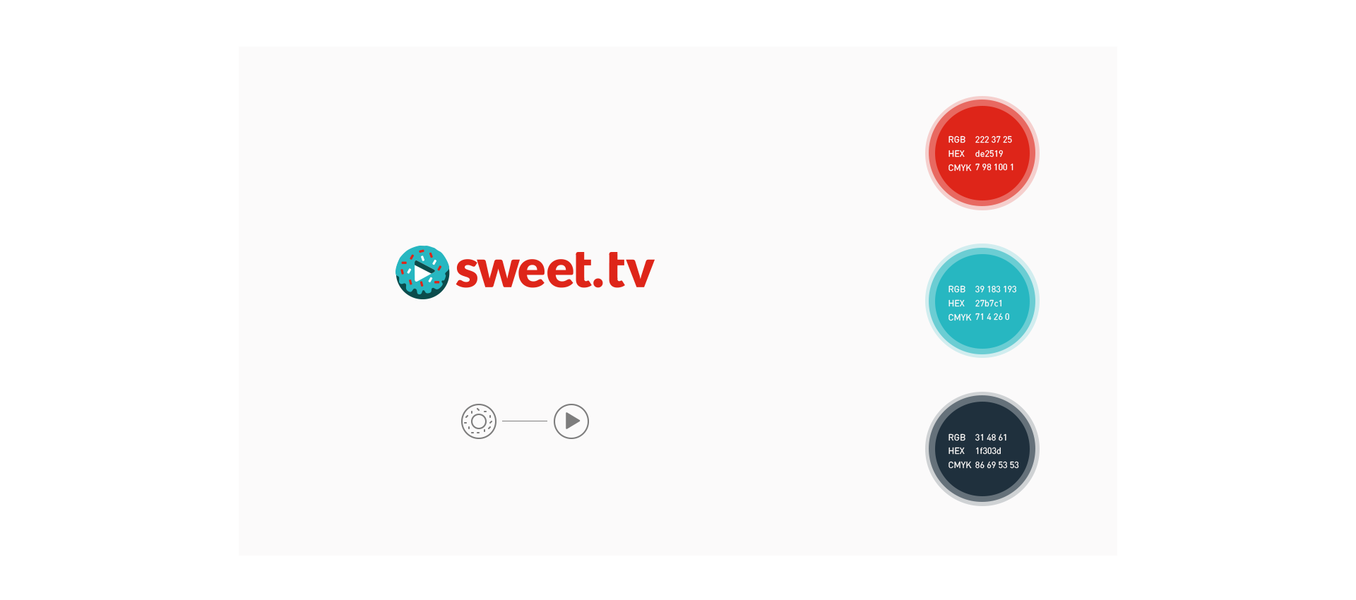Photo #1: SWEET TV - Logo design and brand creation at Rocketmen Agency branding studio