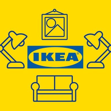 Історія логотипа IKEA