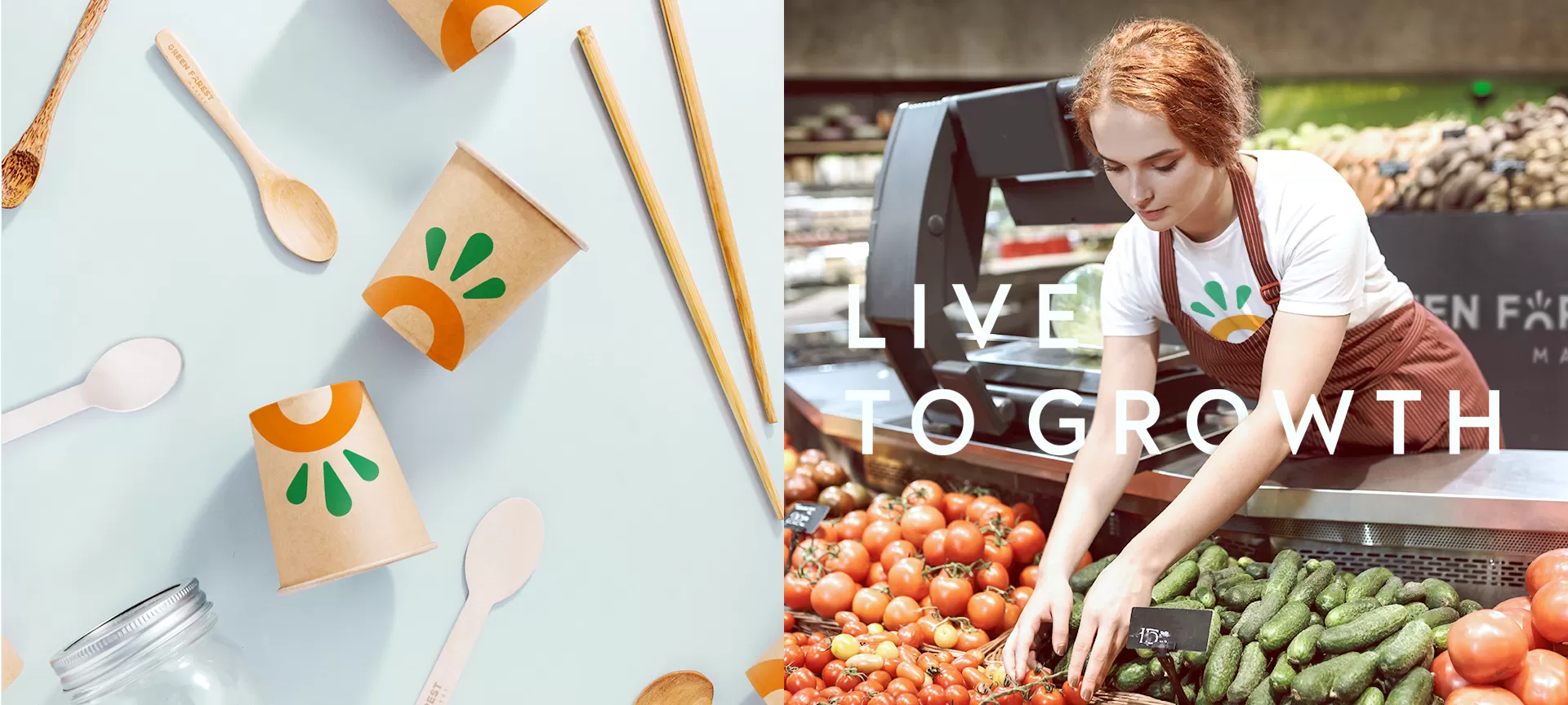 Фото №5: Для Green Forest Market - Разработка логотипа и создание бренда в студии брендинга Rocketmen Agency