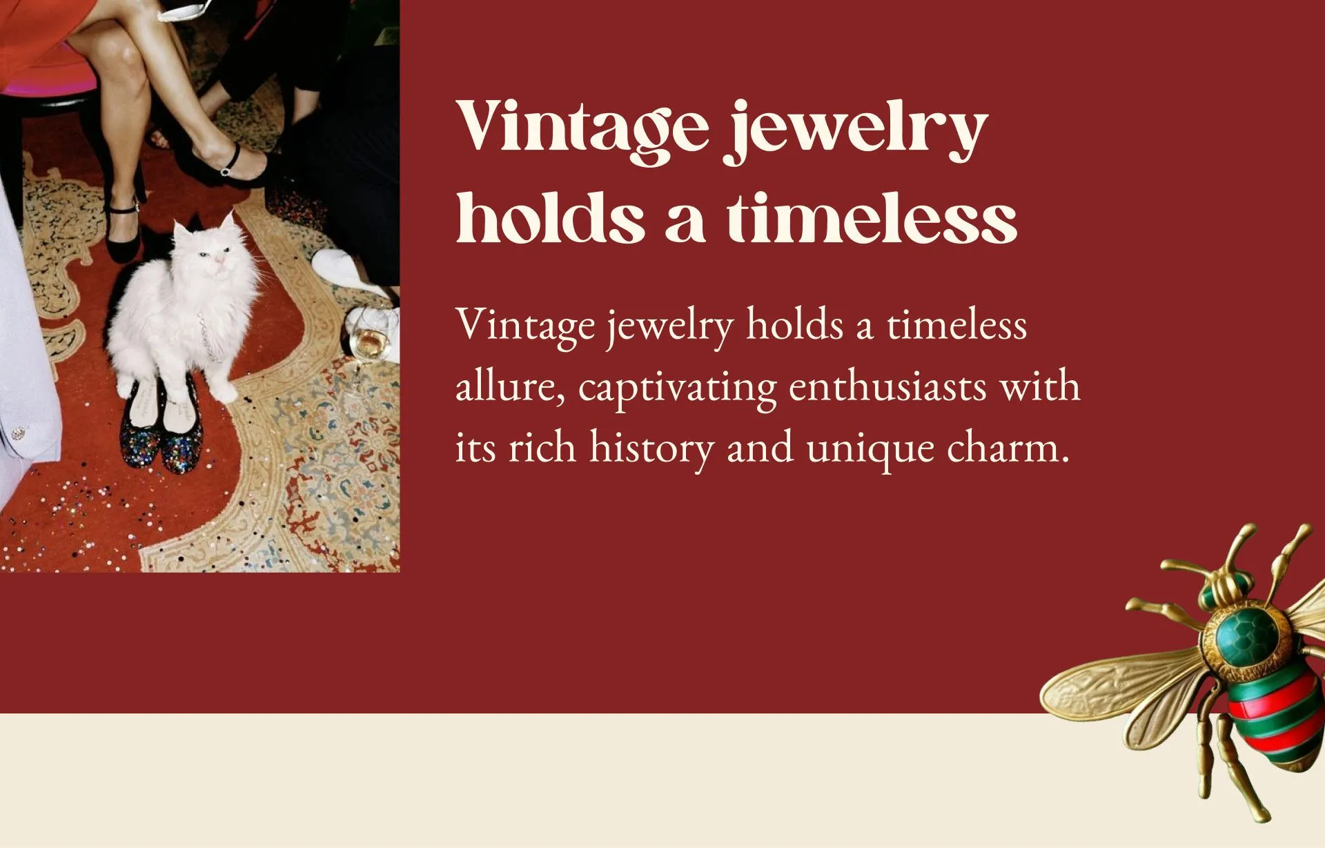 Фото №5:  Vintage – интернет-магазин винтажных аксессуаров - Разработка логотипа и создание бренда в студии брендинга Rocketmen Agency