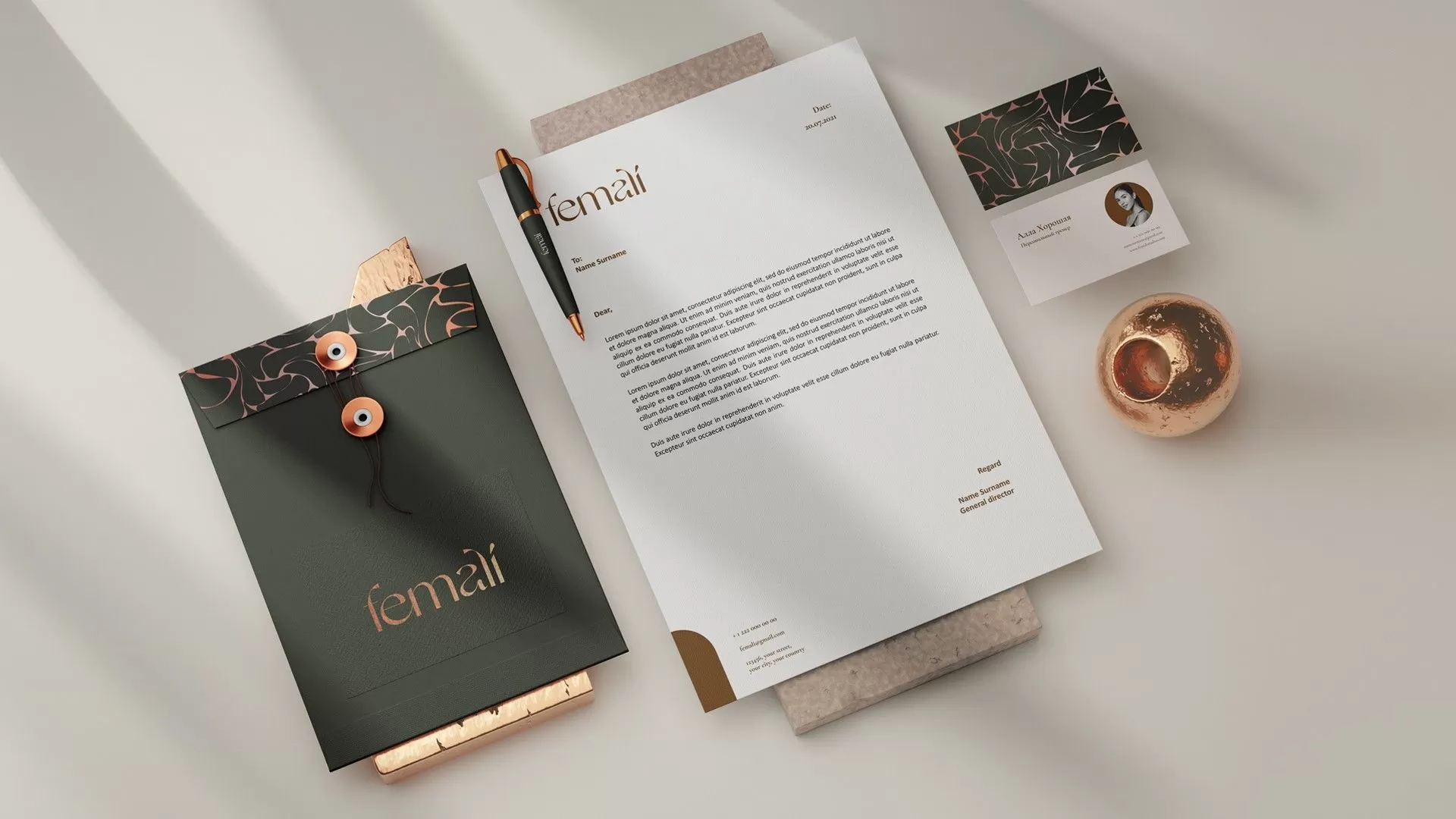 Фото №7: Femali - Разработка логотипа и создание бренда в студии брендинга Rocketmen Agency