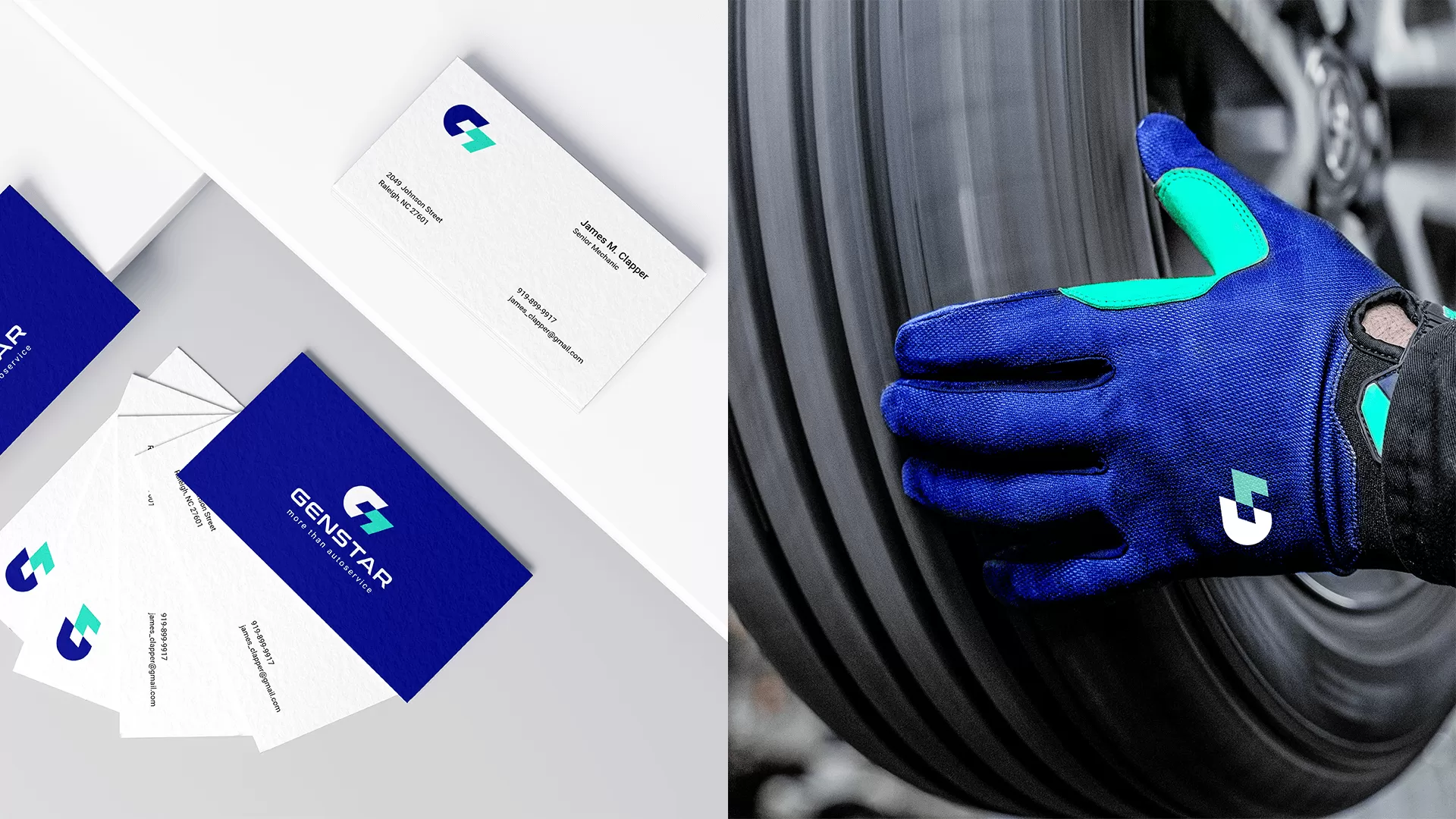 Фото №19: Сеть CТО Genstar - Разработка логотипа и создание бренда в студии брендинга Rocketmen Agency