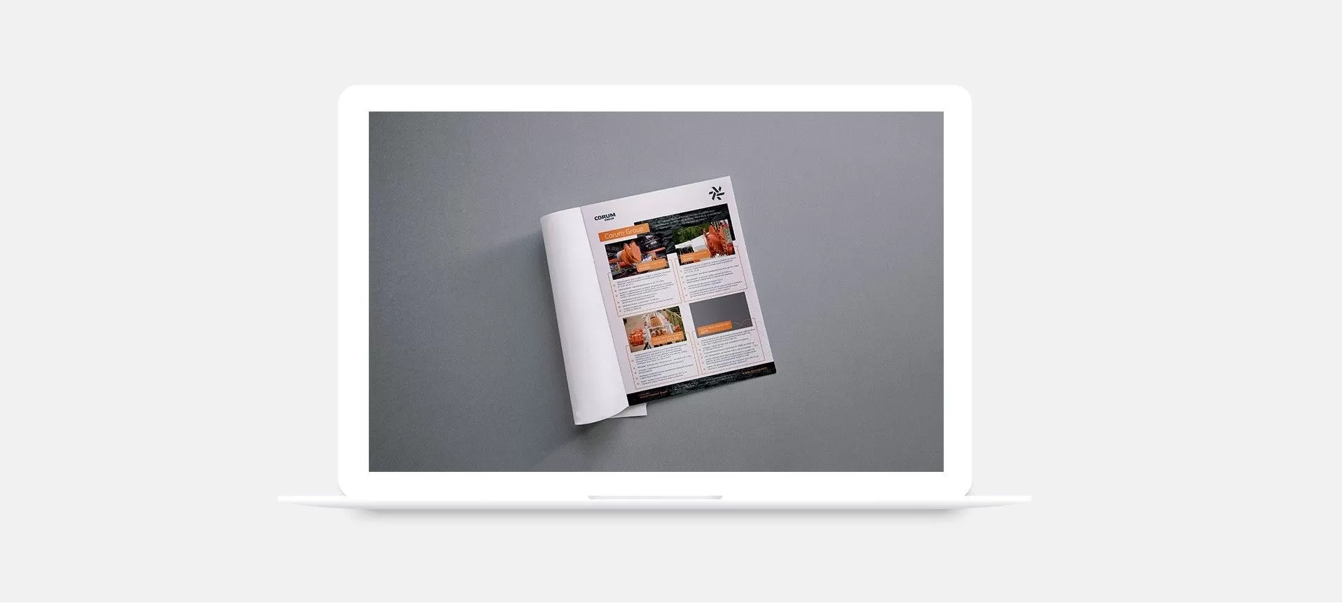 Фото №4: Corum Group - Разработка логотипа и создание бренда в студии брендинга Rocketmen Agency