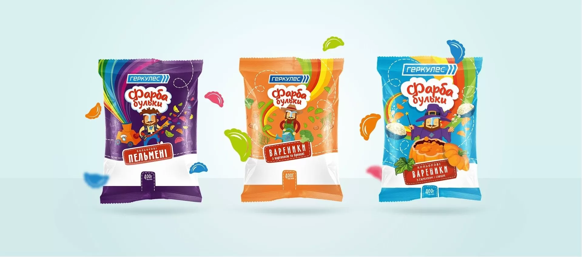 Фото №1: ТМ Геркулес - Разработка логотипа и создание бренда в студии брендинга Rocketmen Agency