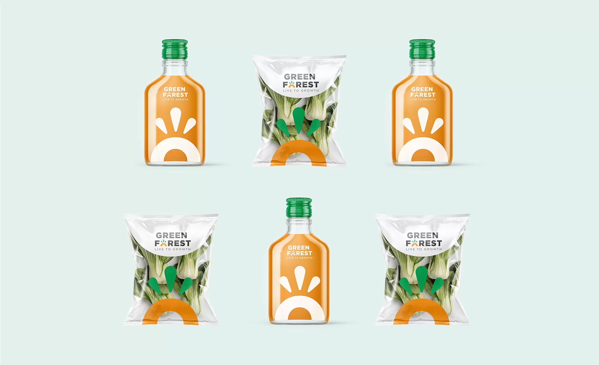 Фото №4: Для Green Forest Market - Разработка логотипа и создание бренда в студии брендинга Rocketmen Agency