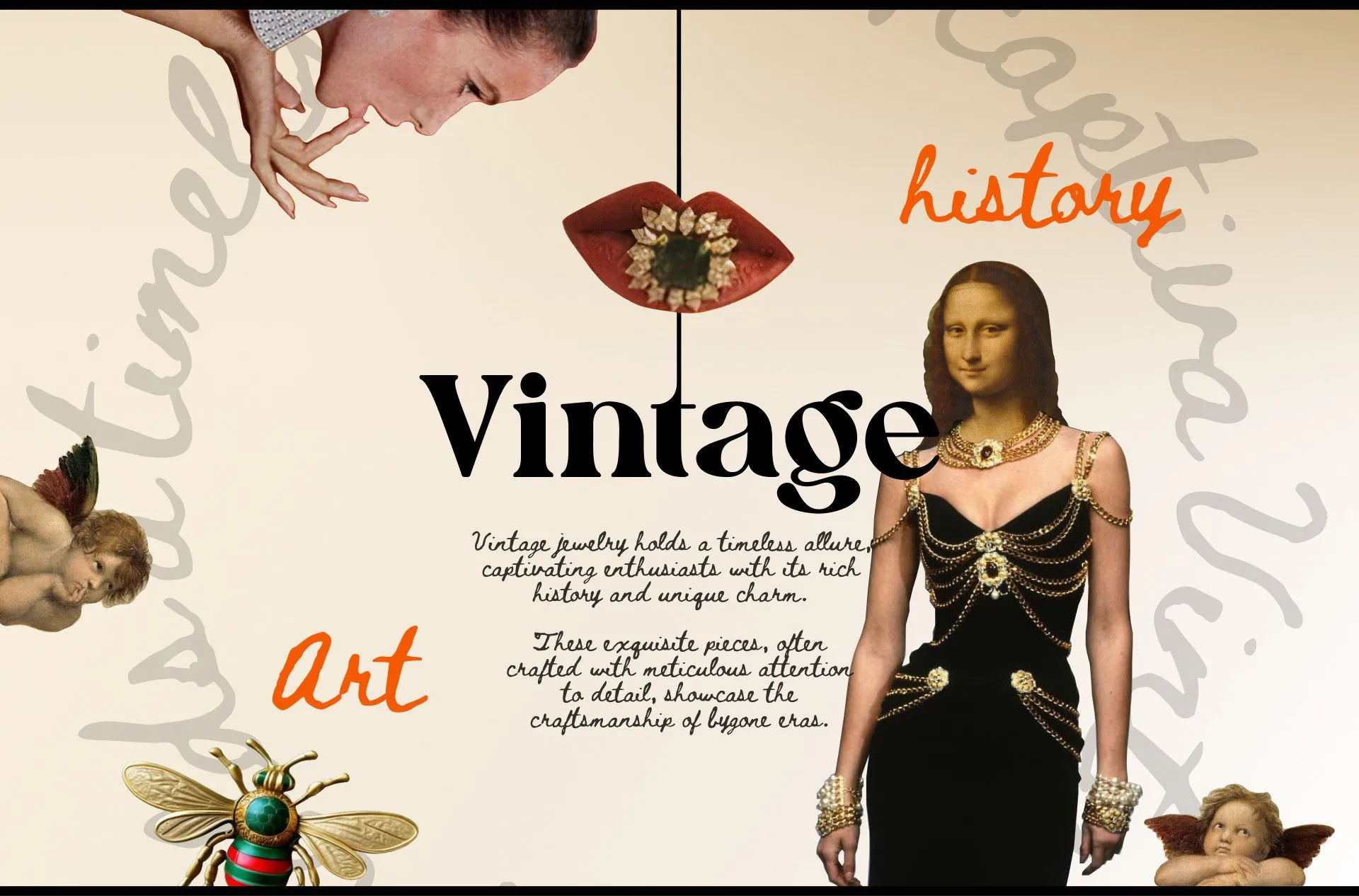 Фото №1:  Vintage – интернет-магазин винтажных аксессуаров - Разработка логотипа и создание бренда в студии брендинга Rocketmen Agency