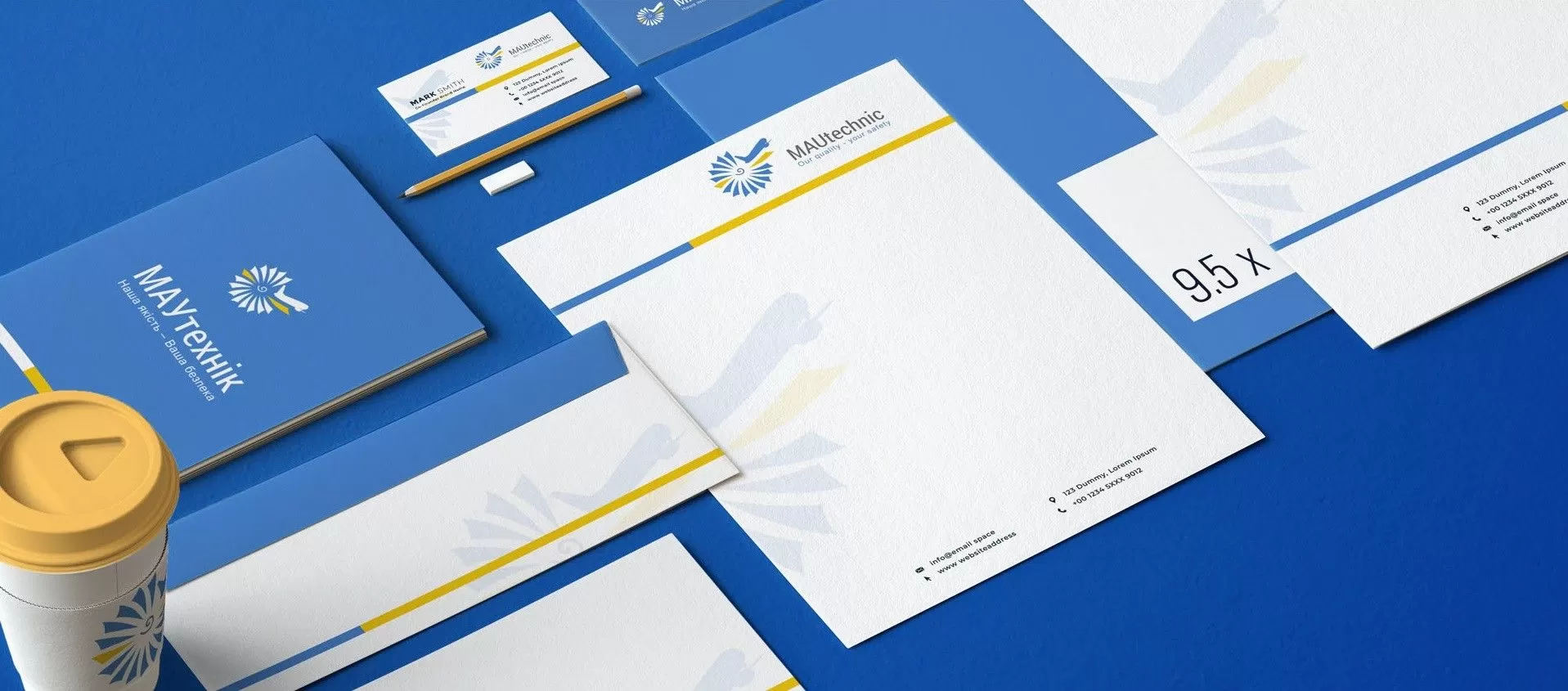 Фото №3: Авиакомпания MAUTechnic - Разработка логотипа и создание бренда в студии брендинга Rocketmen Agency