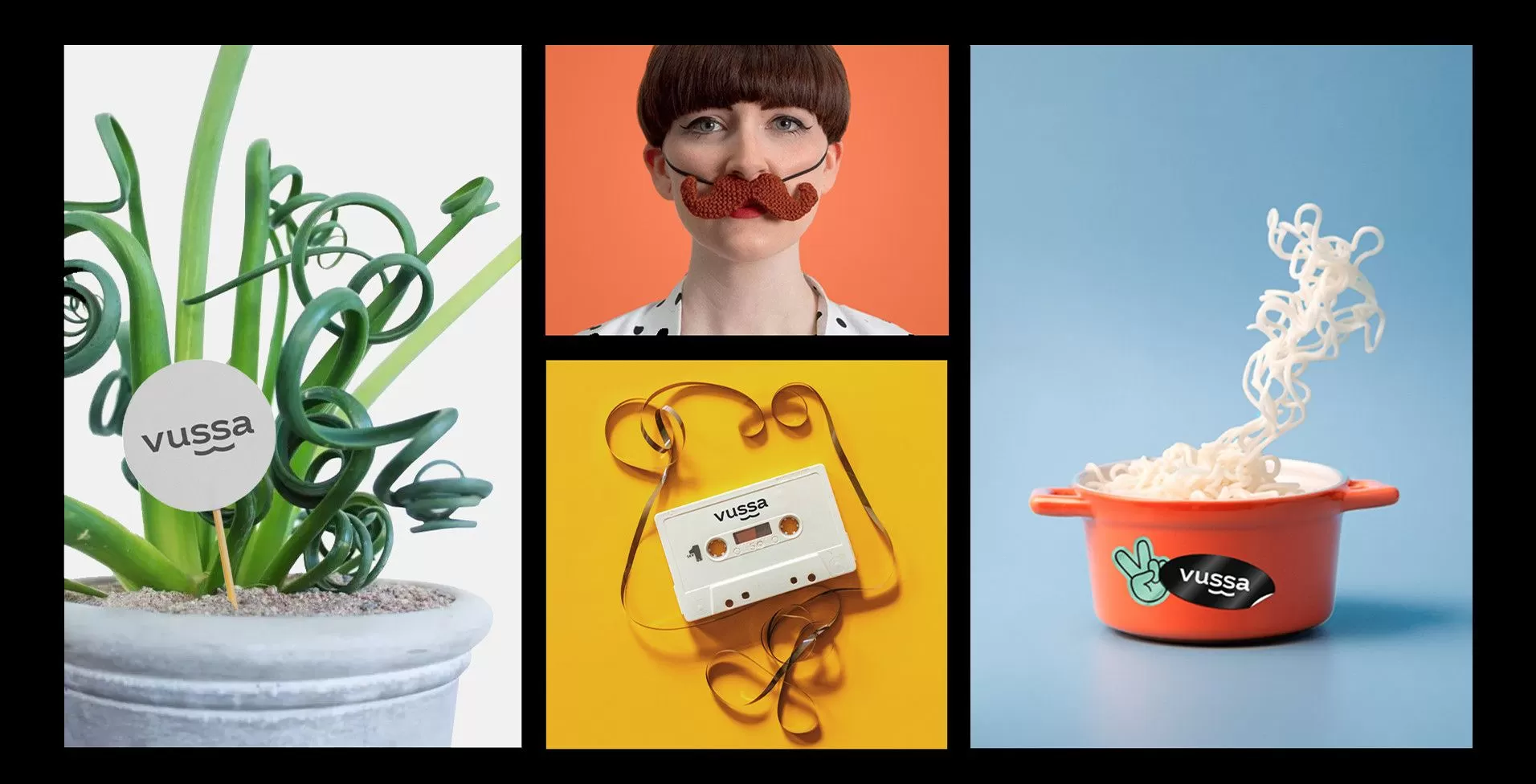 Фото №3: Vussa -  украинская образовательная платформа - Разработка логотипа и создание бренда в студии брендинга Rocketmen Agency