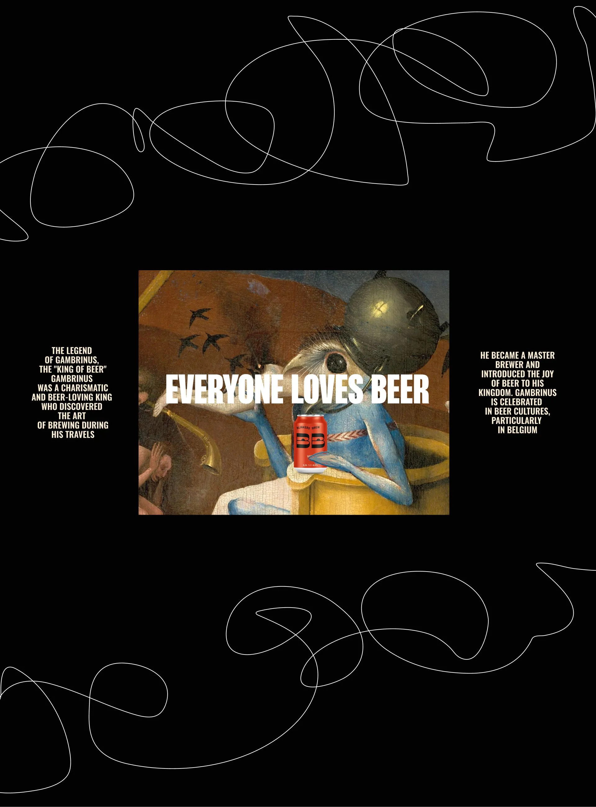 Фото №6: Blinkers Brew — бренд крафтового пива - Разработка логотипа и создание бренда в студии брендинга Rocketmen Agency