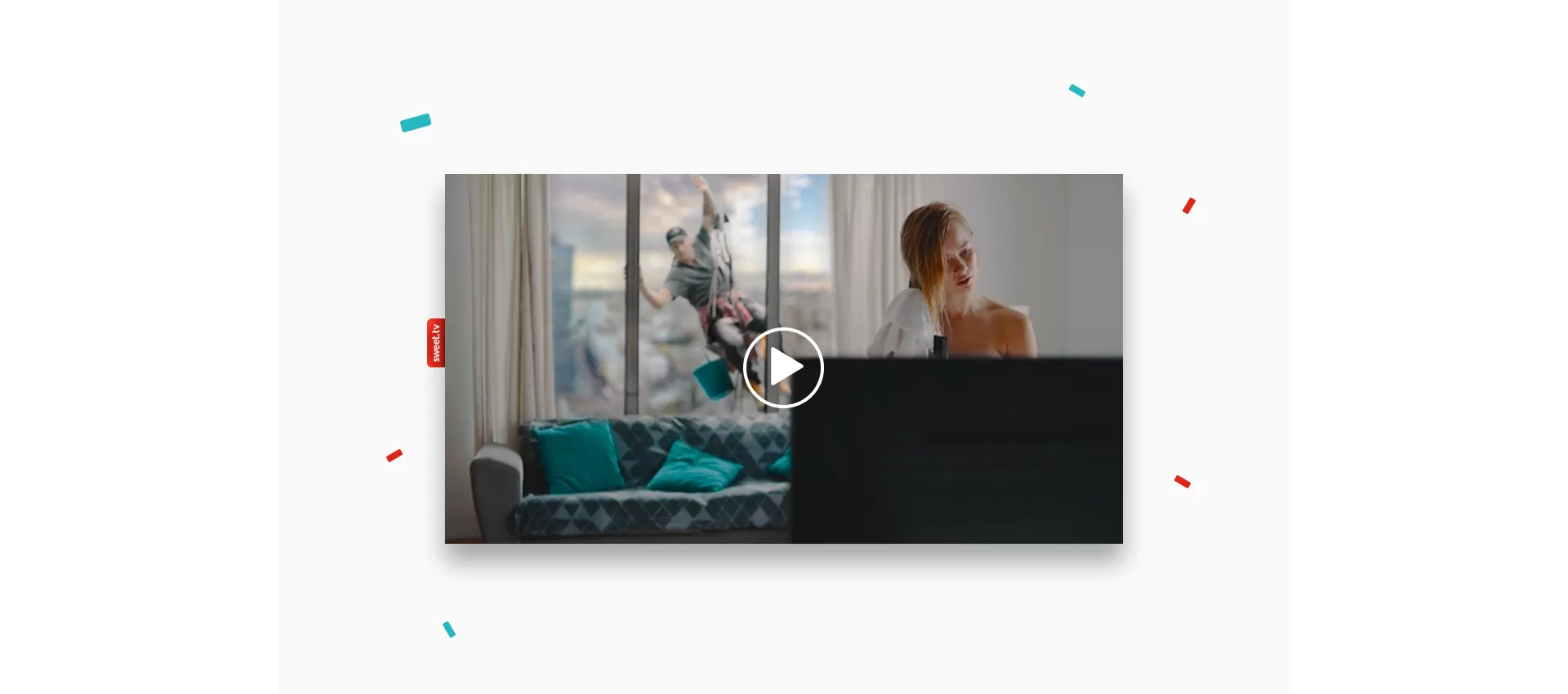 Фото №4: Компания SWEET TV - Разработка логотипа и создание бренда в студии брендинга Rocketmen Agency