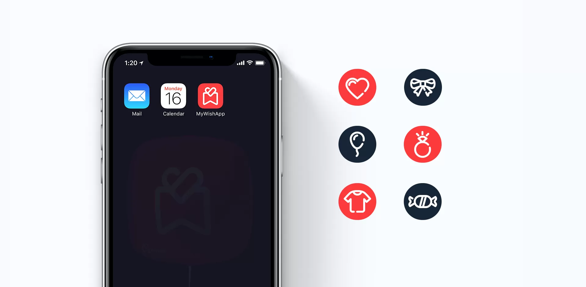 Фото №2: MyWishApp - Разработка логотипа и создание бренда в студии брендинга Rocketmen Agency