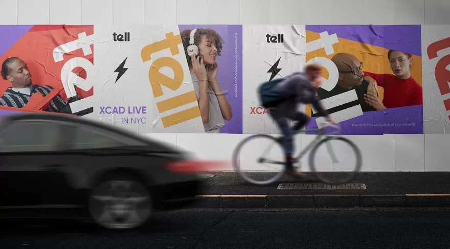 Фото №9: Tell - технический суппорт концертов и трансляций - Разработка логотипа и создание бренда в студии брендинга Rocketmen Agency