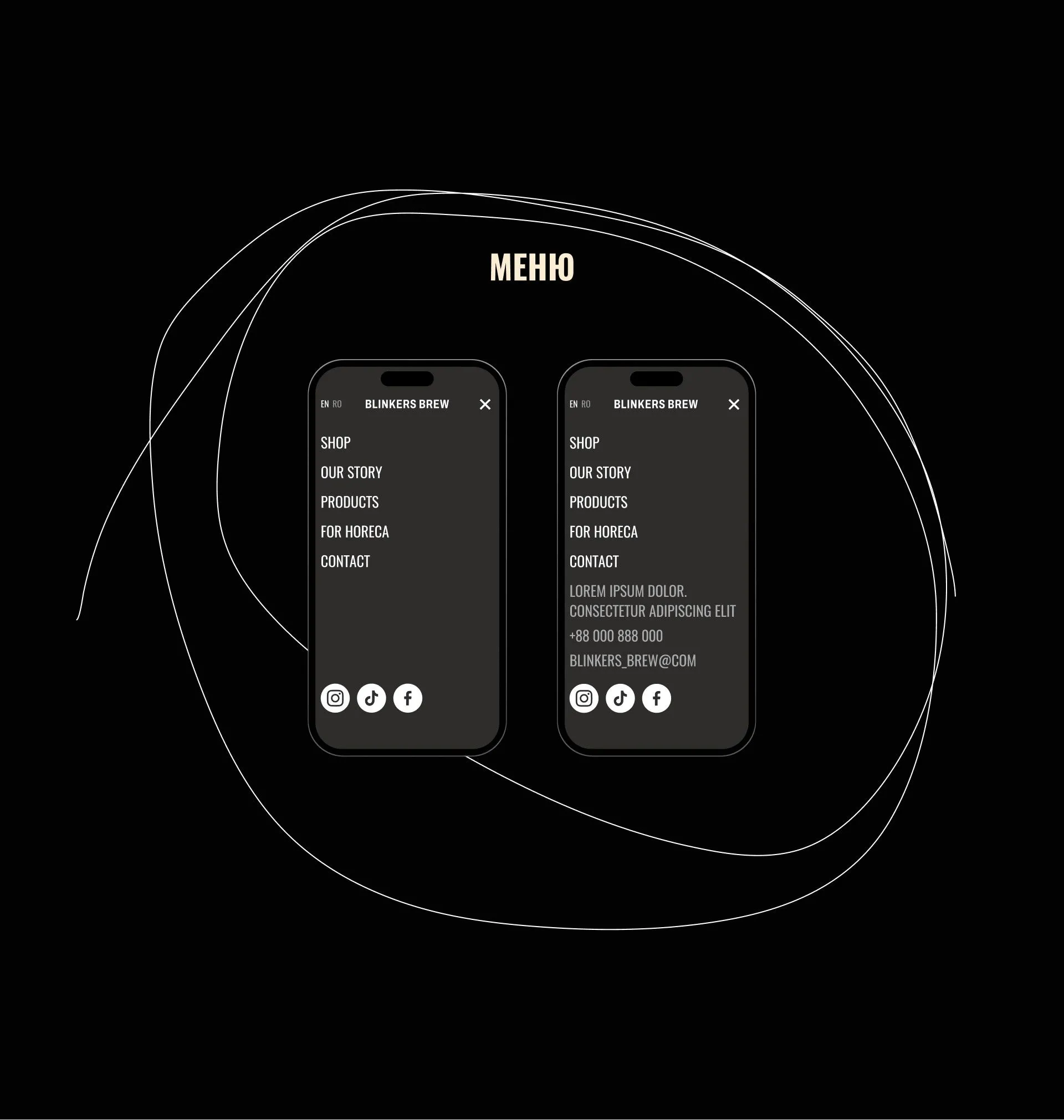 Фото №12: Blinkers Brew — бренд крафтового пива - Разработка логотипа и создание бренда в студии брендинга Rocketmen Agency