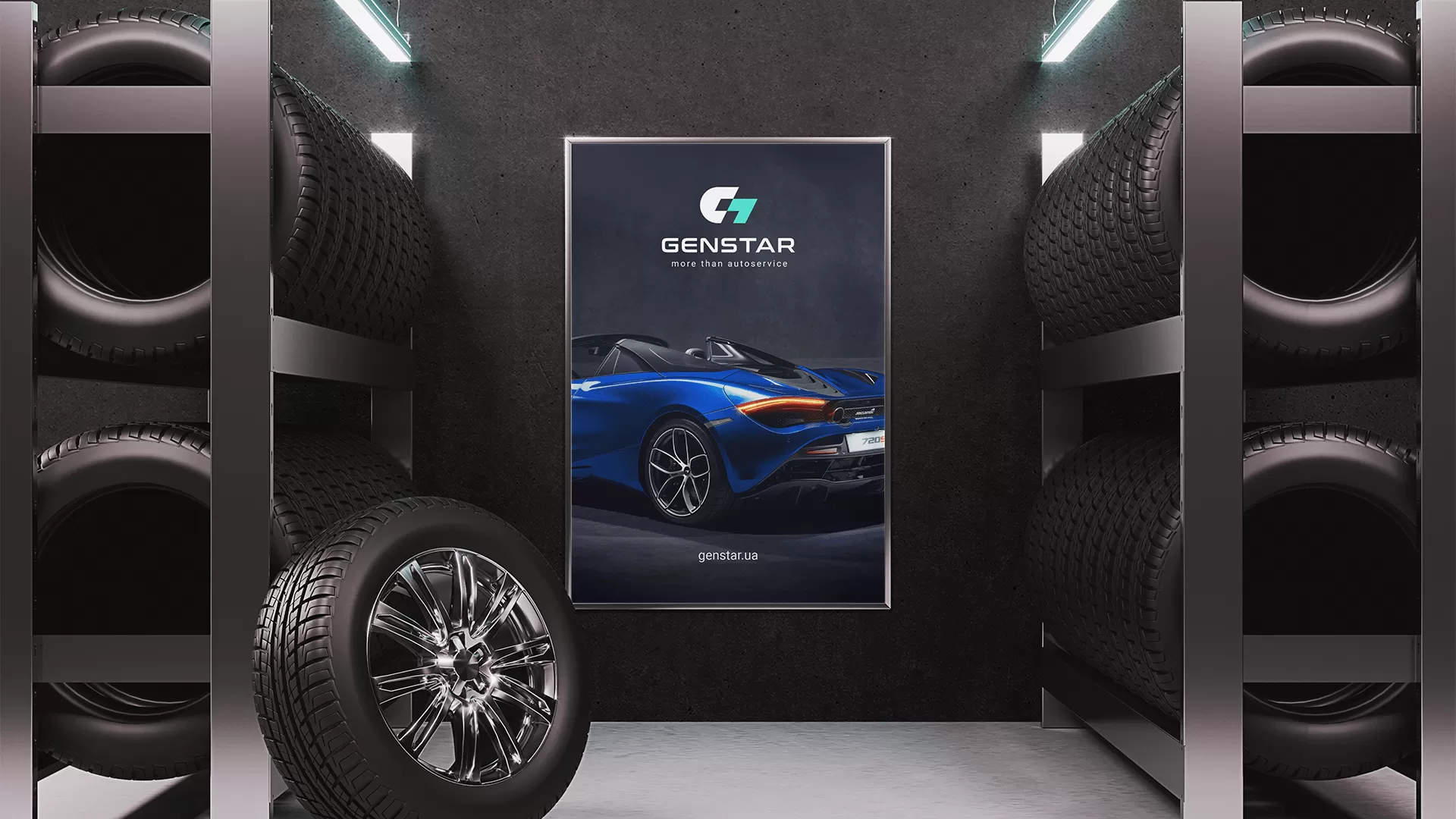 Фото №20: Сеть CТО Genstar - Разработка логотипа и создание бренда в студии брендинга Rocketmen Agency