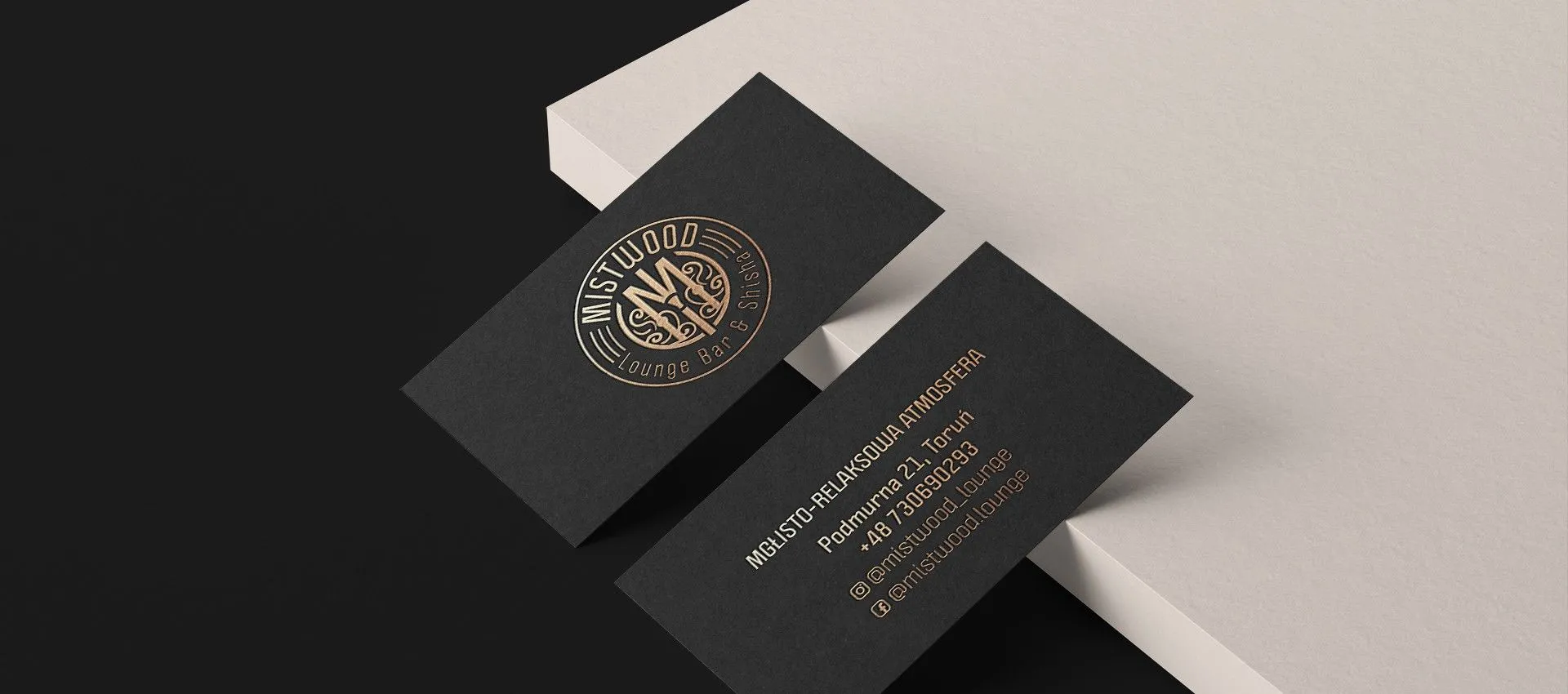 Фото №6: Для лаунж-бара Mistwood - Разработка логотипа и создание бренда в студии брендинга Rocketmen Agency