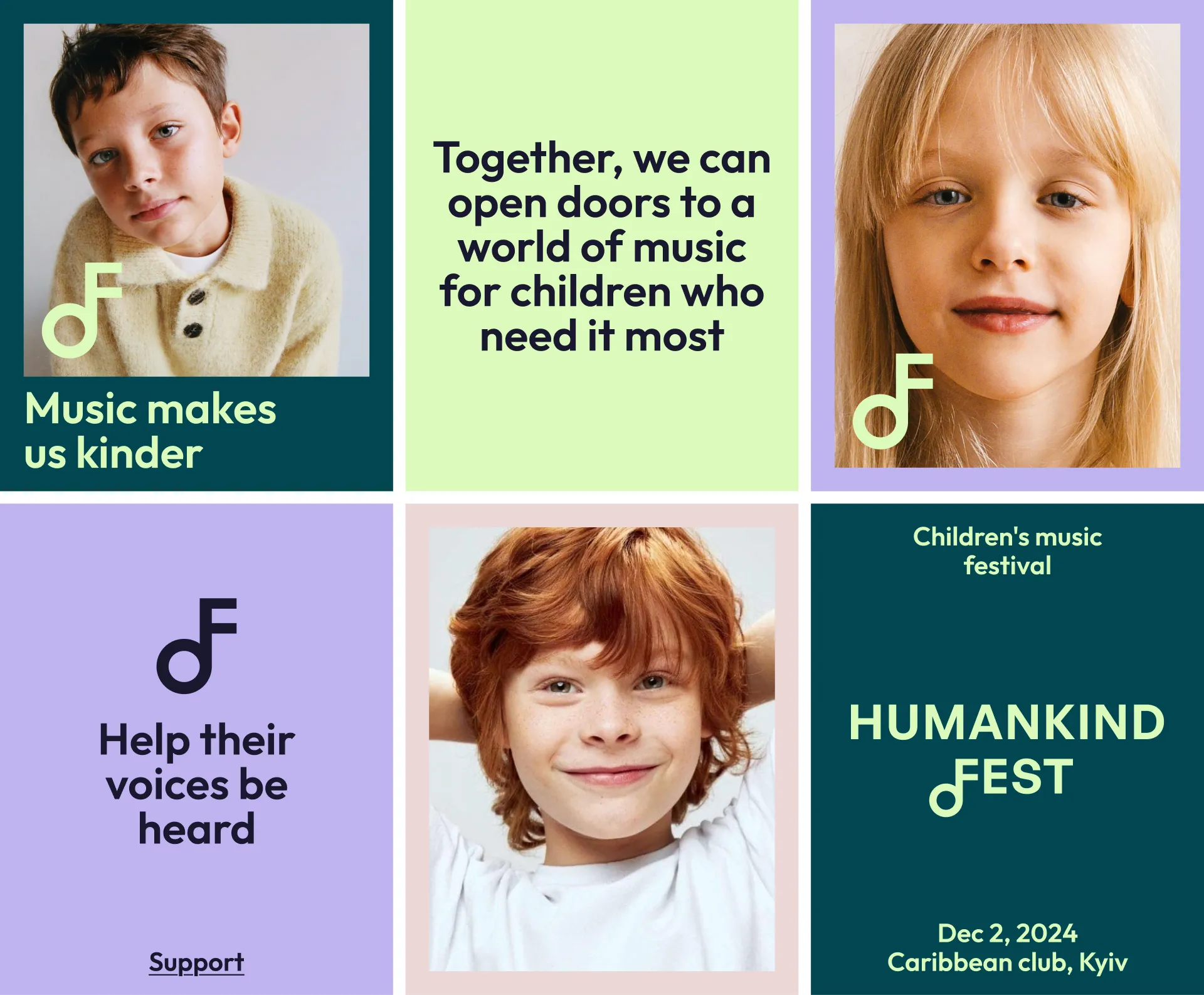 Фото №3: Humankind Fest — брендинг для музыкального фестиваля - Разработка логотипа и создание бренда в студии брендинга Rocketmen Agency