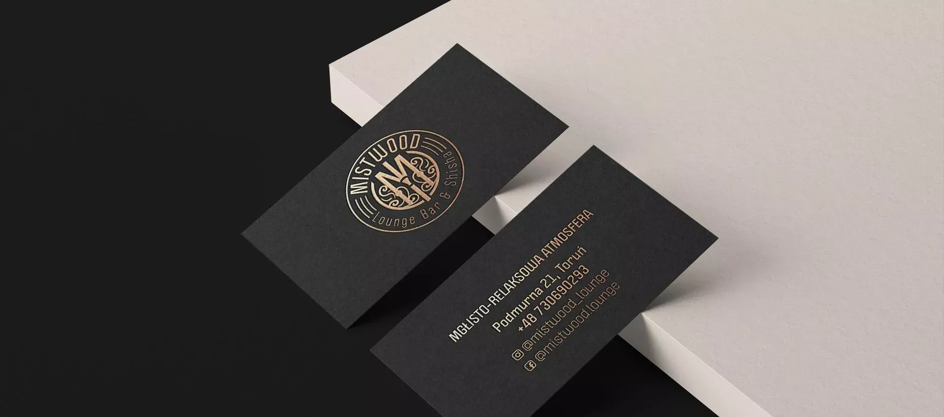 Фото №6: Для лаунж-бара Mistwood - Разработка логотипа и создание бренда в студии брендинга Rocketmen Agency