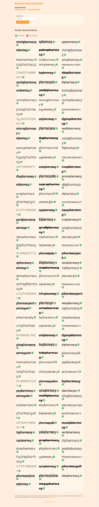 Як це працює? Досліджуємо генератори назв для компаній та брендів - Фото №8