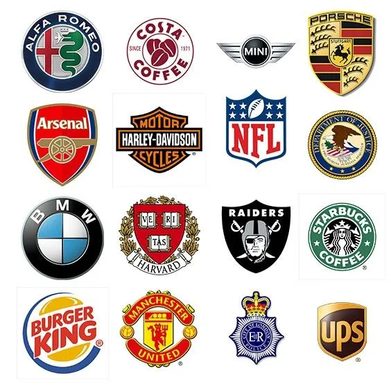 Эмблемы известных компаний