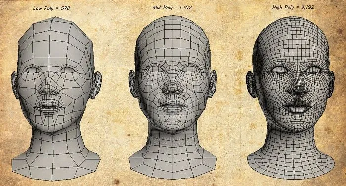 Полігональне моделювання: суть методу, ключові особливості, рекомендації в роботі - Фото №2 Полігональне моделювання: суть методу, ключові особливості, рекомендації в роботі - Фото №2