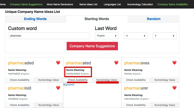 Як це працює? Досліджуємо генератори назв для компаній та брендів - Фото №5