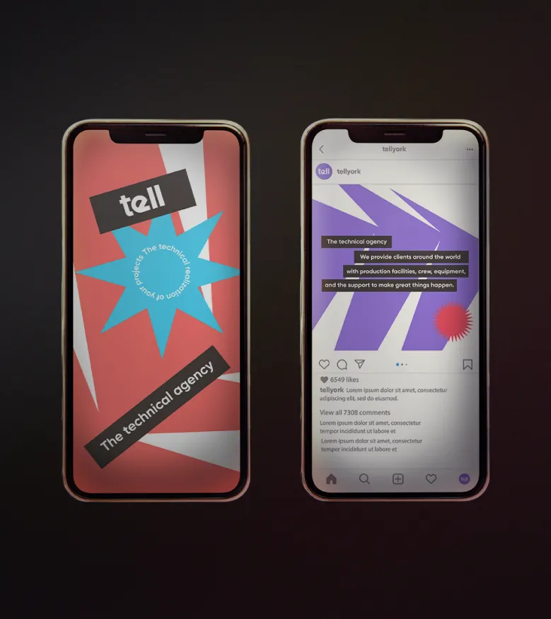 Фото №21: Tell - технический суппорт концертов и трансляций - Разработка логотипа и создание бренда в студии брендинга Rocketmen Agency