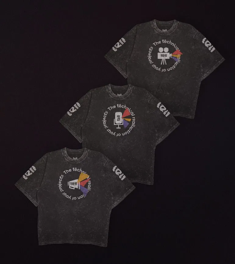 Фото №13: Tell - технический суппорт концертов и трансляций - Разработка логотипа и создание бренда в студии брендинга Rocketmen Agency