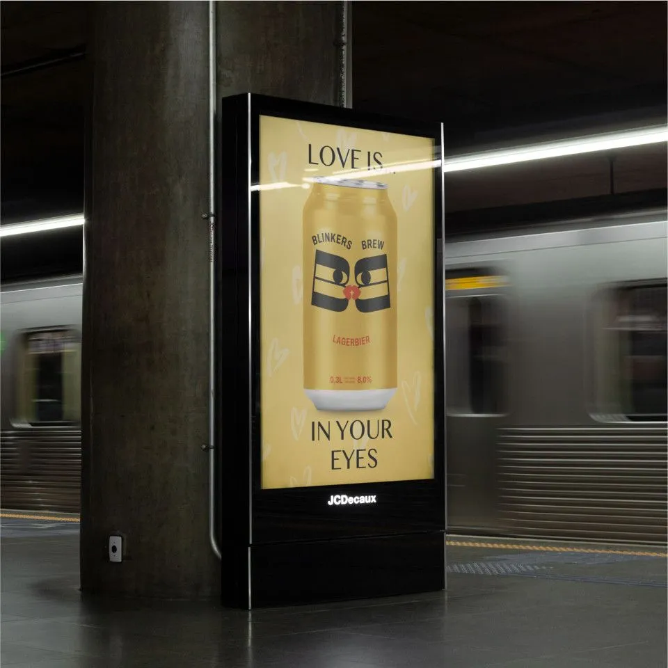 Фото №10: Blinkers Brew -  бренд пива - Разработка логотипа и создание бренда в студии брендинга Rocketmen Agency