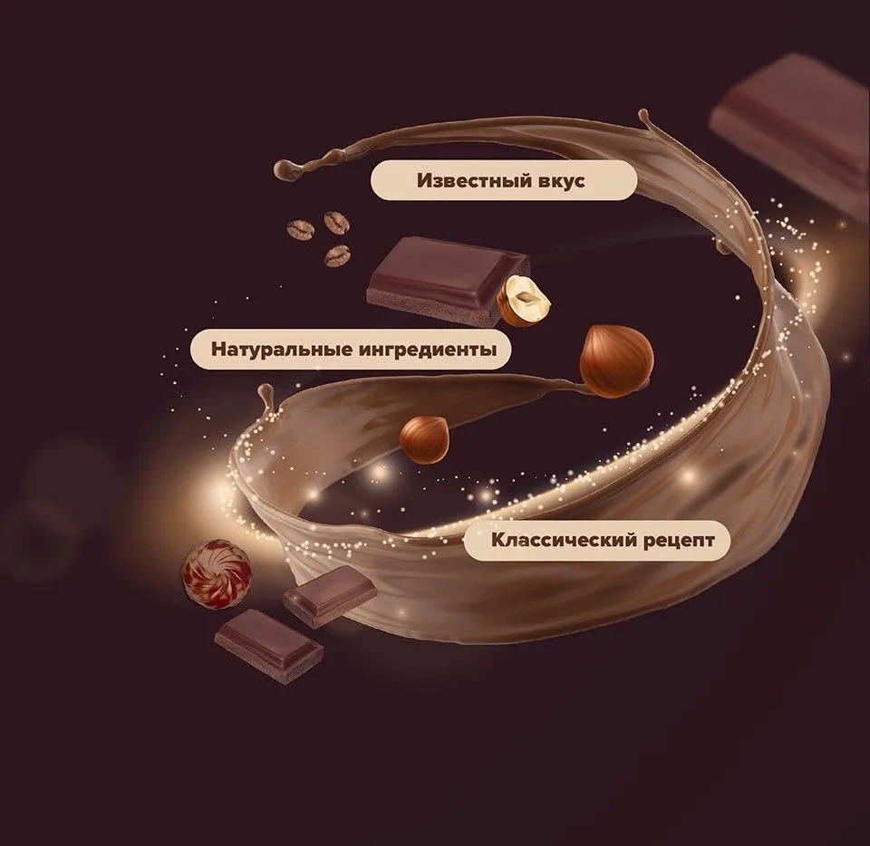 Фото №2: Редизайн для конфет «Киев вечерний» - Разработка логотипа и создание бренда в студии брендинга Rocketmen Agency